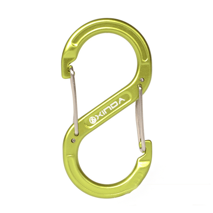 XINDA Aluminum Carabiner Keychain Outdoor Snap Clip Lock Hanging Bucle