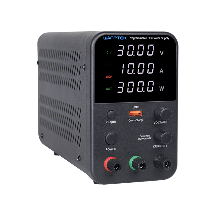 WANPTEK WPS3010H 30V 10A Adjustable DC Power Supply Programmable 4 Digits LED Display Switching Regulated Power Supply