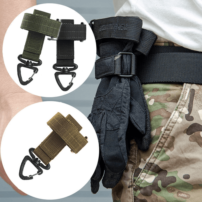 Multi-Purpose Gloves Hook for Outdoor Adventure and Survival