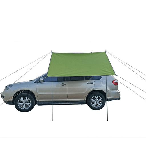 210D Oxford Cloth Car Side Awning Rooftop Tent Waterproof Uv-Proof Sunshade Canopy Outdoor Camping Travel