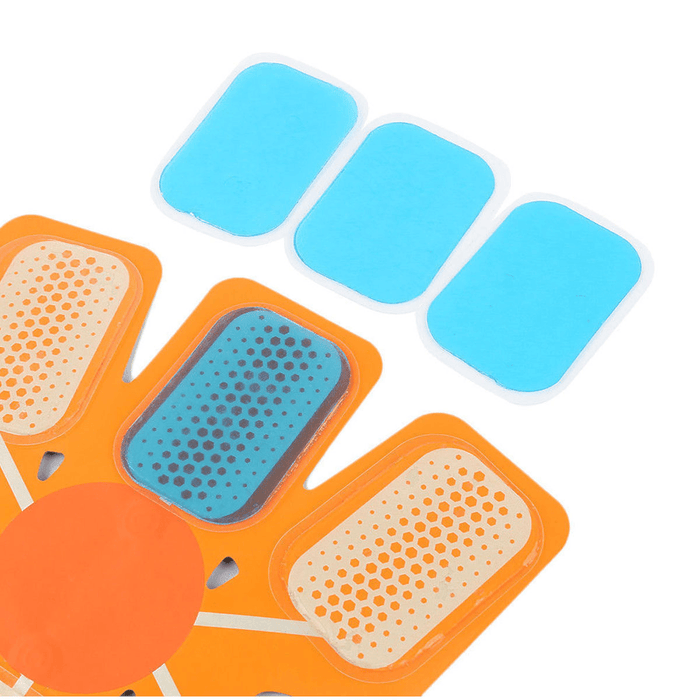 12PCS ABS Stimulator Gel Pads Replacement for Muscle Toner for Abdominal Workout Belt Muscle Trainer Machine