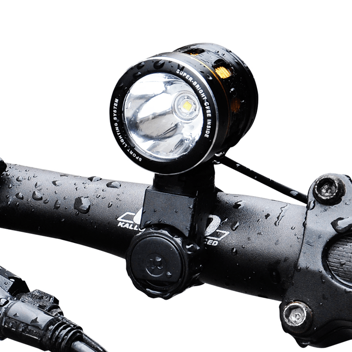 XANES XL07 1000LM T6 Bicycle Front Light IP65 120° Wide Angle with Lampshade Headlamp