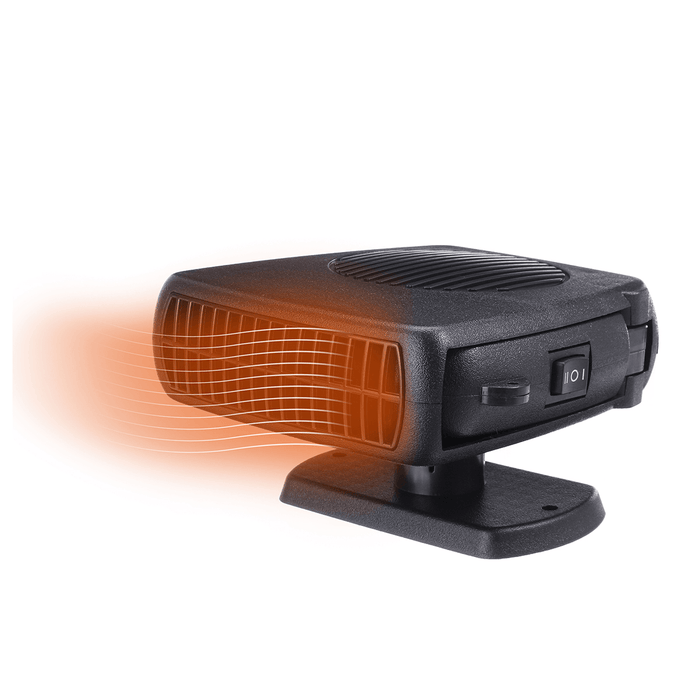 300W 12V/24V DC Portable Car Electric Heater Heating Cooling Fan Windscreen Defroster Demister