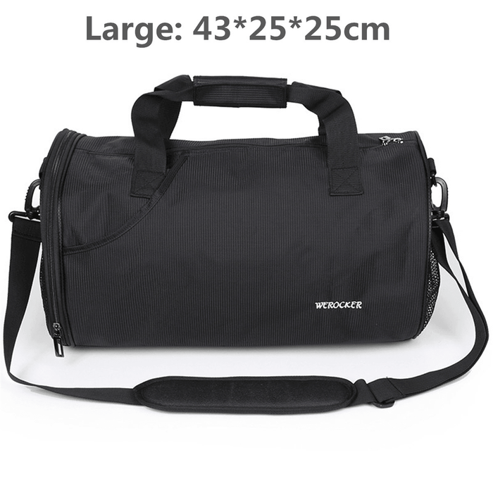 Outdoor Sport Gym Duffle Backpack Luggage Travel Fitness Shoulder Bag Shoes Basketball Storage Organizer