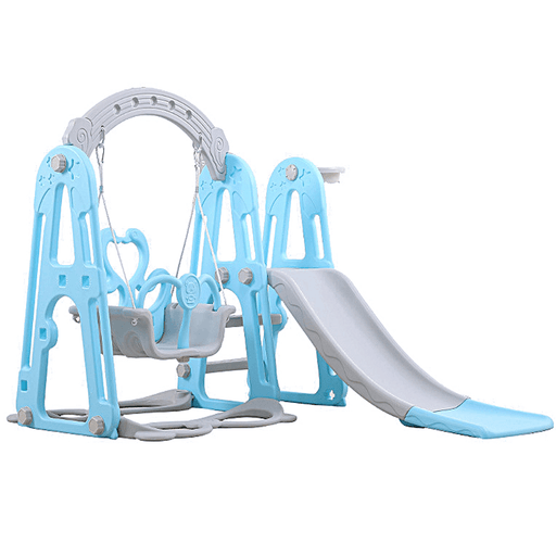 3 in 1 Climber Slide Play-Set Basketball Hoop Safety Play Toy Family Game Children Amusement Park Outdoor Indoor