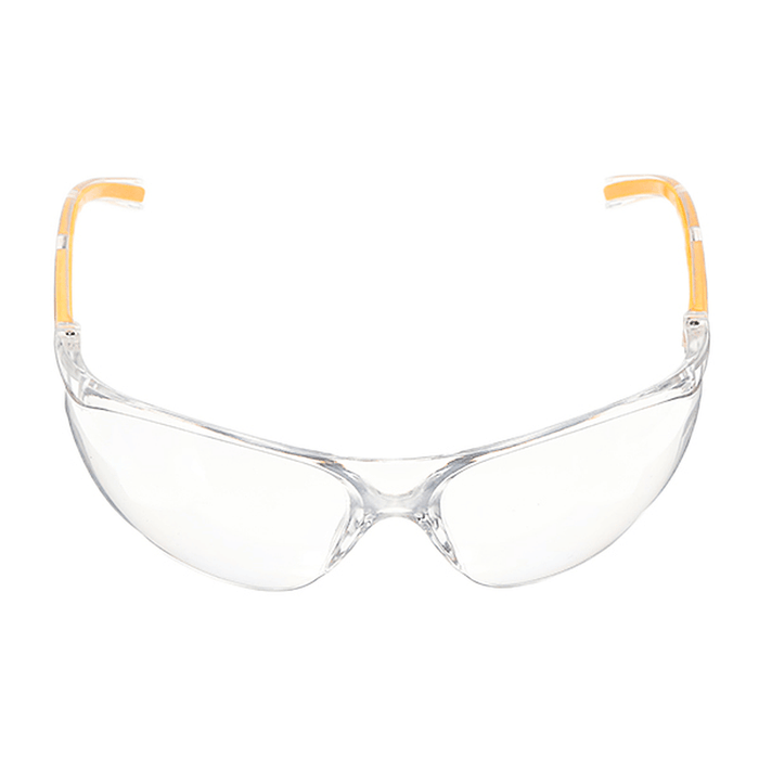 Anti-Uv PC Protective Glasses Goggles Yellow Legs Protection for Lab