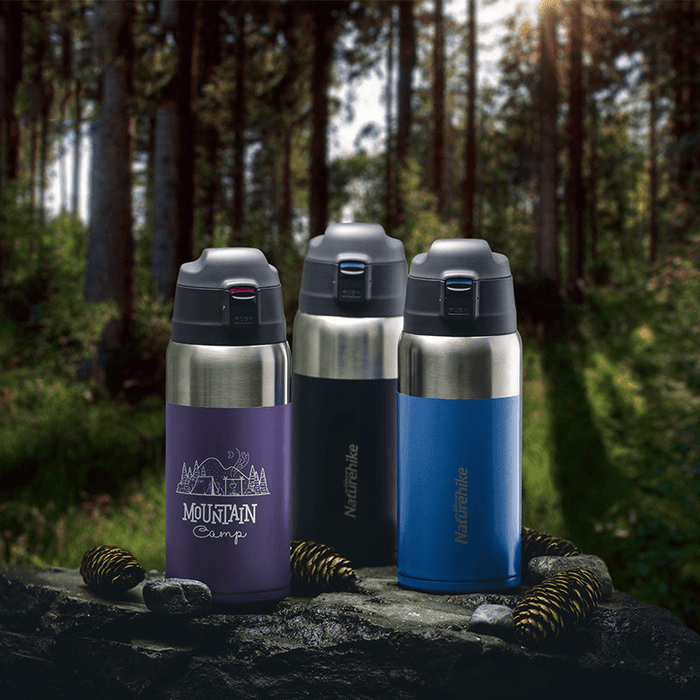 Naturehike NH18T001-T 600Ml Vacuum Cup 316 Stainless Steel Insulation Water Bottle Sports Travel