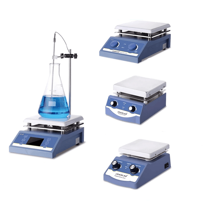 JOANLAB HS-17 Heating Magnetic Stirrer Hot Plate Lab Stirrer Digital Display Magnetic Mixer Lab Equipment 3L