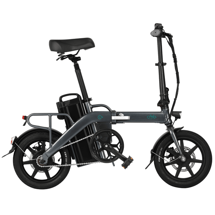 FIIDO L3 Flagship Version 48V 350W 14.5Ah/23.2Ah Folding Electric Moped Bike 14 Inch 25Km/H Top Speed 3 Gear Power Boost Electric Bicycle Electric Bike