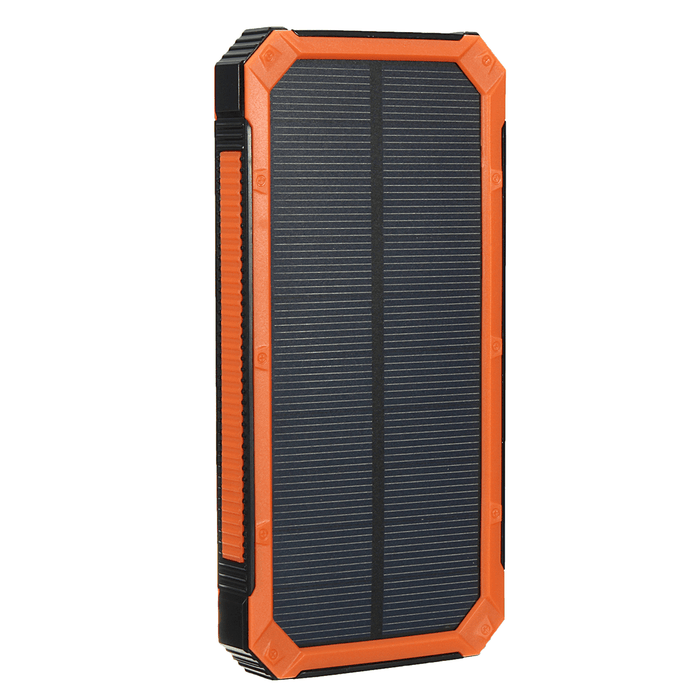 Waterproof 8000Mah Portable Solar Charger Dual USB Battery Power Bank