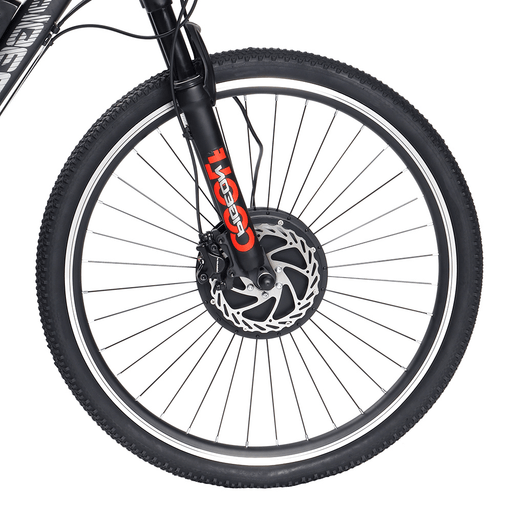 LAOTIE® EW-BT3 Wireless Bluetooth 26In/700C Universal 36V 10.4Ah 350W Intelligence Bicycle Wheel Brushless Motor Front Wheel for Electric Bike