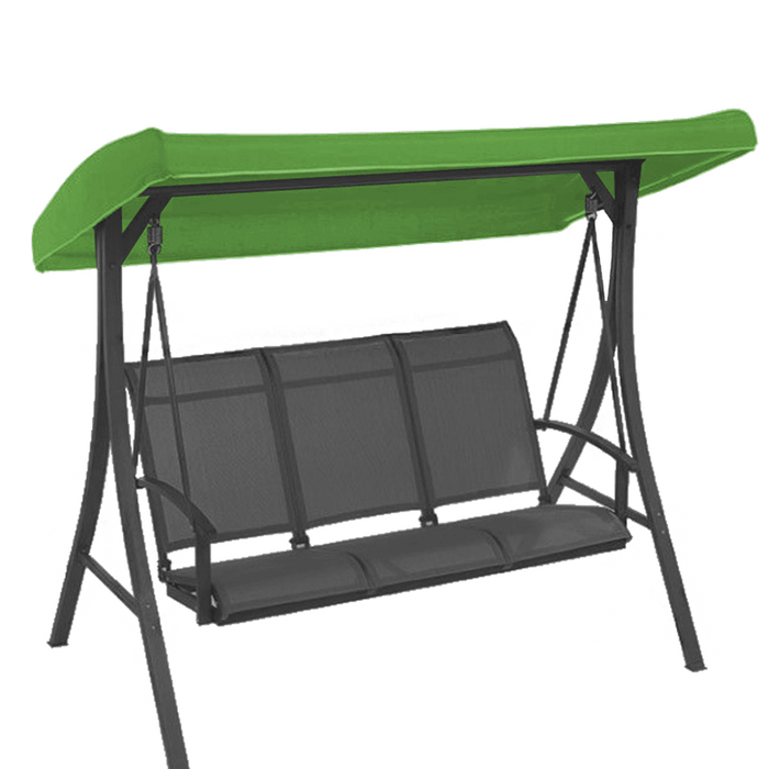 191X120X23Cm Canopy Waterproofed Swing Chair Tent Sunshade Camping Swing Roof Replacement Fabric