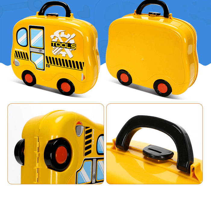 23PCS Children'S Maintenance Tools Kit Set Repair Tool Suitcase Kids' Educational Repair Toys Gift