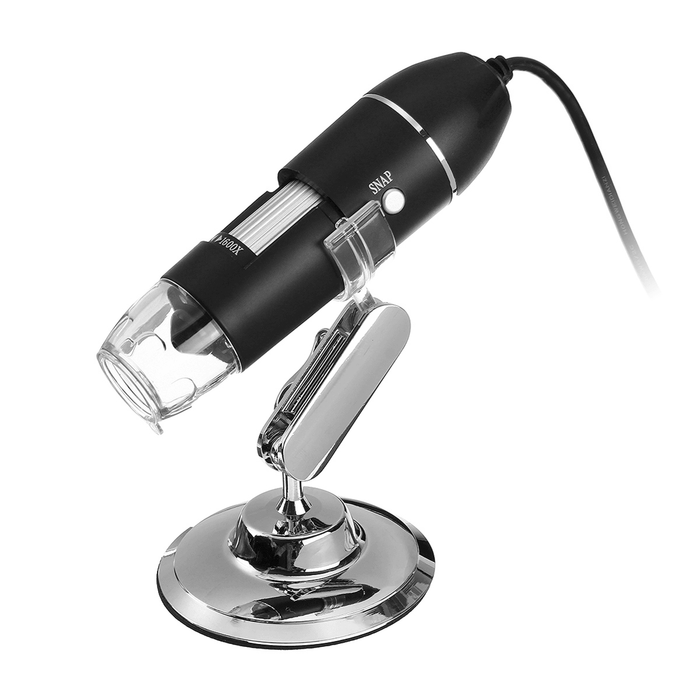 1600X 8LED 2MP USB Zoom Digital Microscope Hand Held Biological Camera