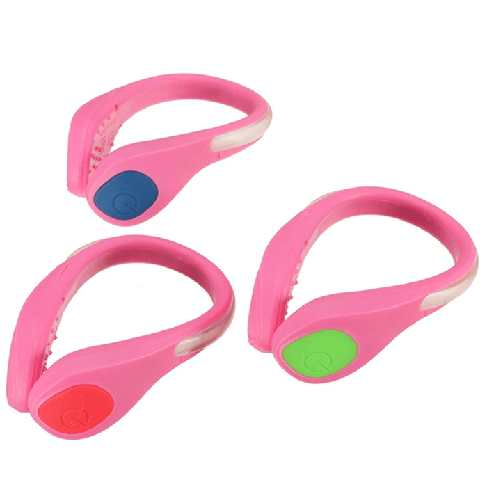 Outdoor Sports Clip LED Shoe Light Night Safety Running Cycling Plastic Light