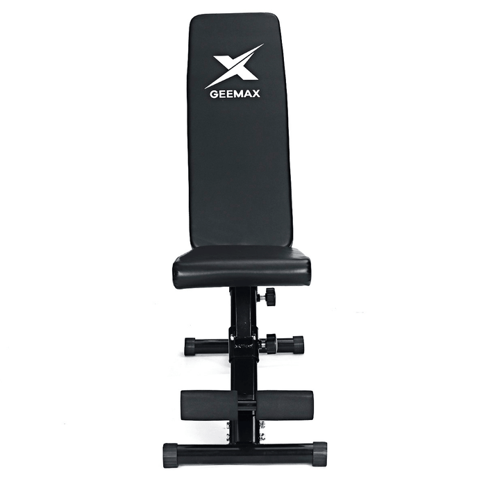 GEEMAX Adjustable Heavy Duty Folding Sit up Benches Abdominal Exercise Home Gym Fitness Equipment