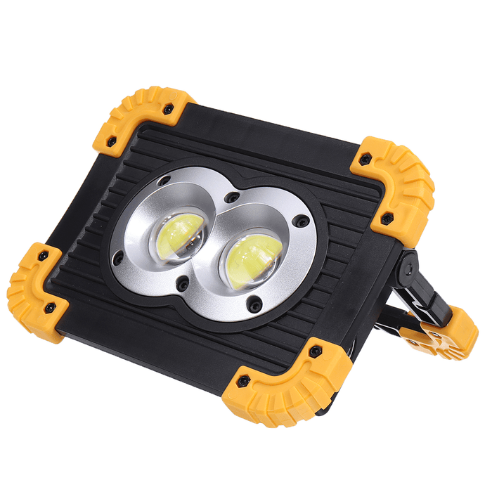 350W COB Flood Light LED Camping Light USB Rechargeable IP42 Waterproof 3 Mode Emergency Work Light