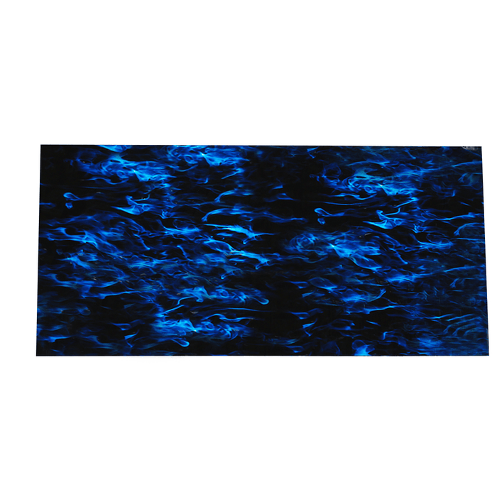 PVA Hydrographic Film Water Transfer Film Hydro Dip Blue Fire Style Decorations