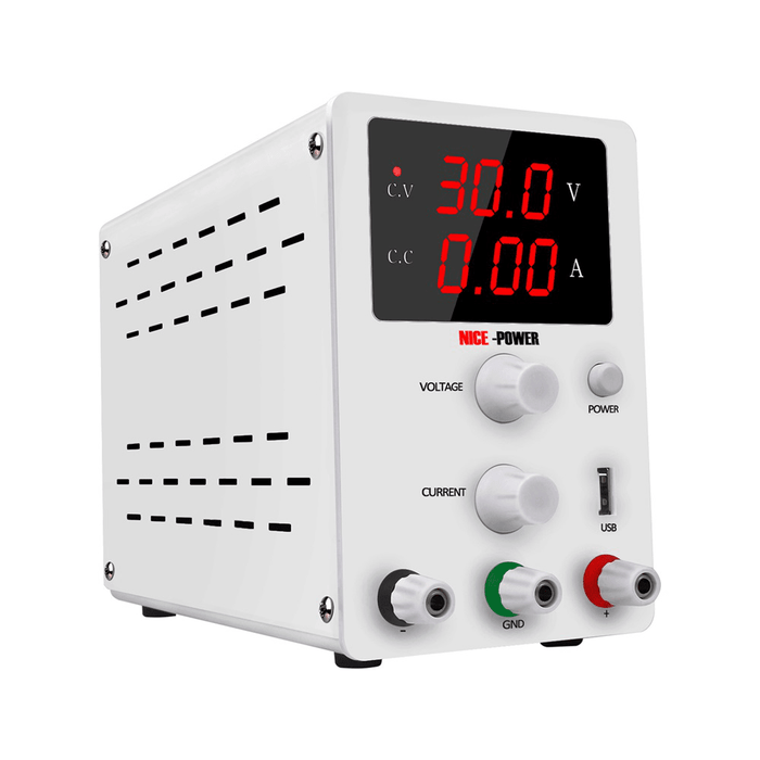 NICE-POWER R-SPS3010 30V 10A High-Precision Voltage Regulated Lab Adjustable Switching DC Power Supply Voltage and Current Regulator