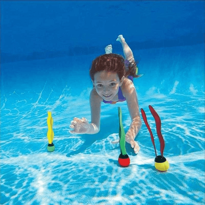 22 Pcs Diving Toys Dive Ring Torpedo Sticks Summer Swimming Recreation Kit Set Underwater Toys