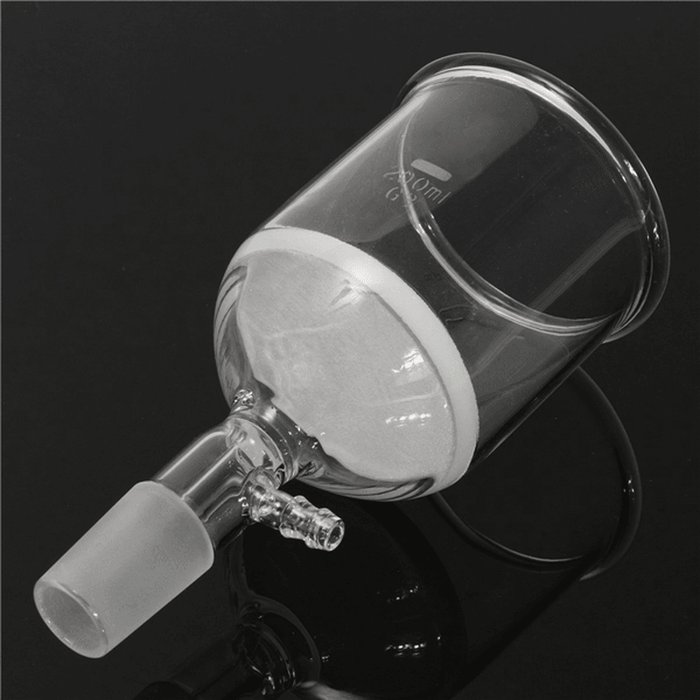 200Ml 24/29 Glass Buchner Funnel Filtering Coarse Filter Lab Experiment Glassware