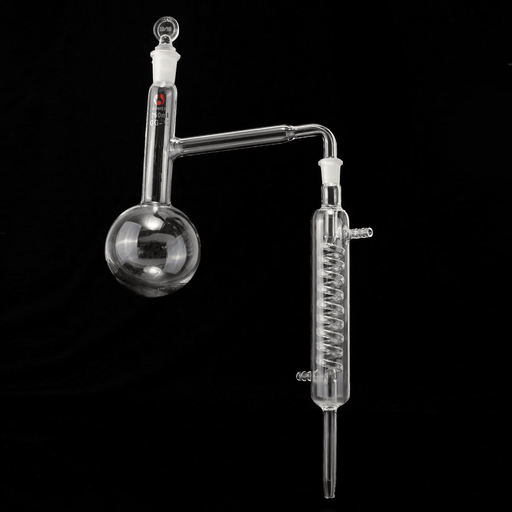 250Ml 14/23 Glass Distillation Apparatus Laboratory Chemistry Lab Glassware Kits