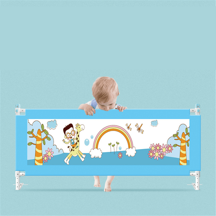 Foldable Child Safety Barrier Baby Safety Bed Guardrail Anti-Fall Bedside Fence for Kids Railing