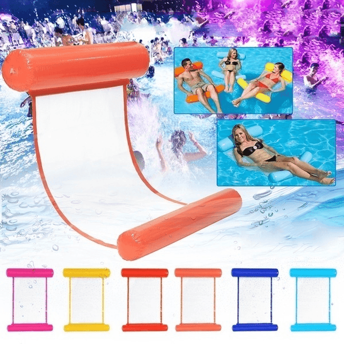 Swimming Inflatable Chair Floating Water Hammock Summer Swimming Pools Lounge Bed