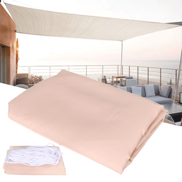 2.5X2.5M Top Sun Shade Sail Shelter Outdoor Garden Patio Car Cover Awning Canopy