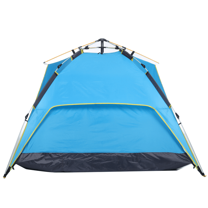 3-4 Person Camping Tent Instant Automatic Double Layer Waterproof Sunshade Canopy Outdoor Travel Beach