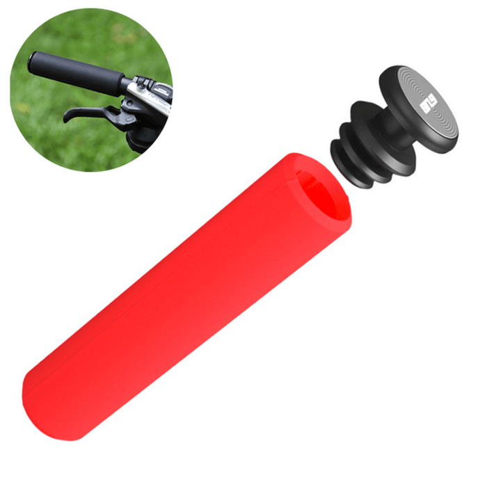 GUB G-601 Silicone Bike Handlebar Cover Soft Shock Absorption Handlebar Protector for 22Mm Diameter Handlebar