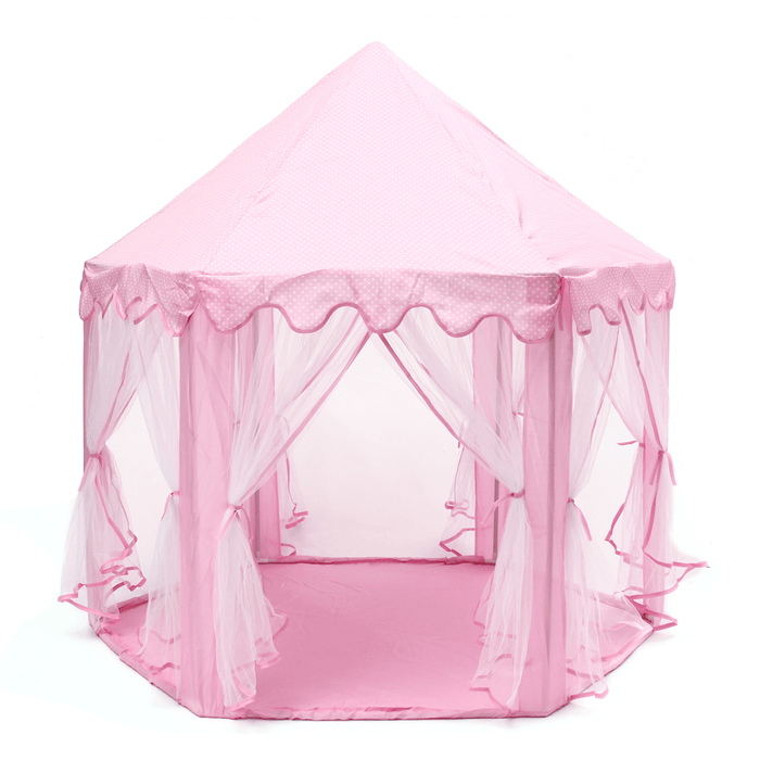 140X135Cm Kids Play Tent Playhouse Princess Castle Baby Children House Outdoor Toys for Girl