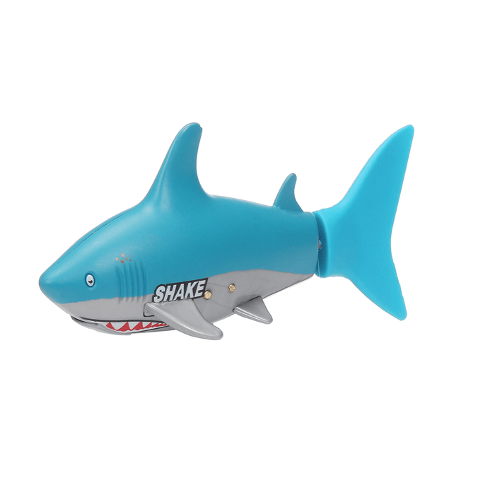 USB Rechargeable Mini Remote Control Shark Electric Diving Shark Toys Gift with Cola Can