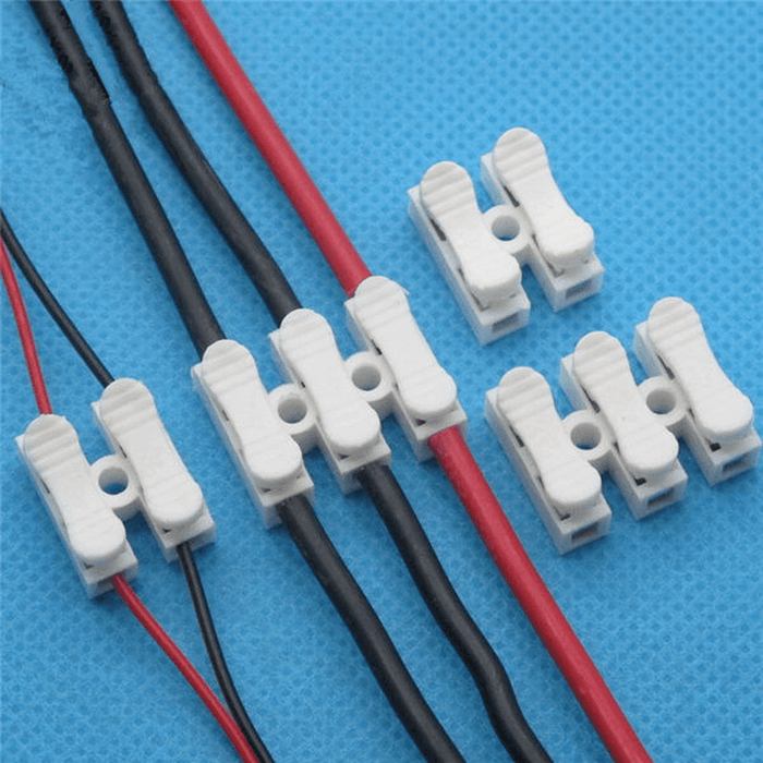 Excellway® CH3 Quick Wire Connector Terminal Block Spring Connector LED Strip Light Wire Connector