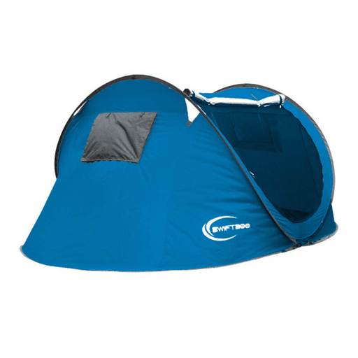 Outdoor 3-4 Persons Camping Tent Automatic Open Waterproof Single Layer Sunshade Canopy