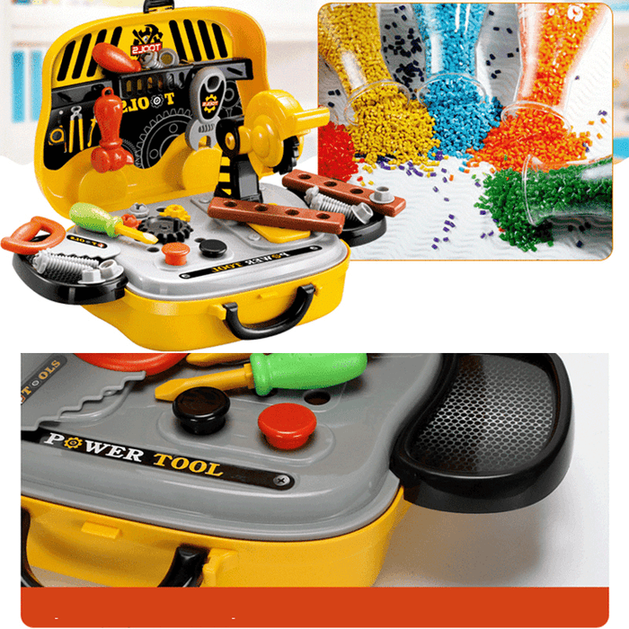 23PCS Children'S Maintenance Tools Kit Set Repair Tool Suitcase Kids' Educational Repair Toys Gift