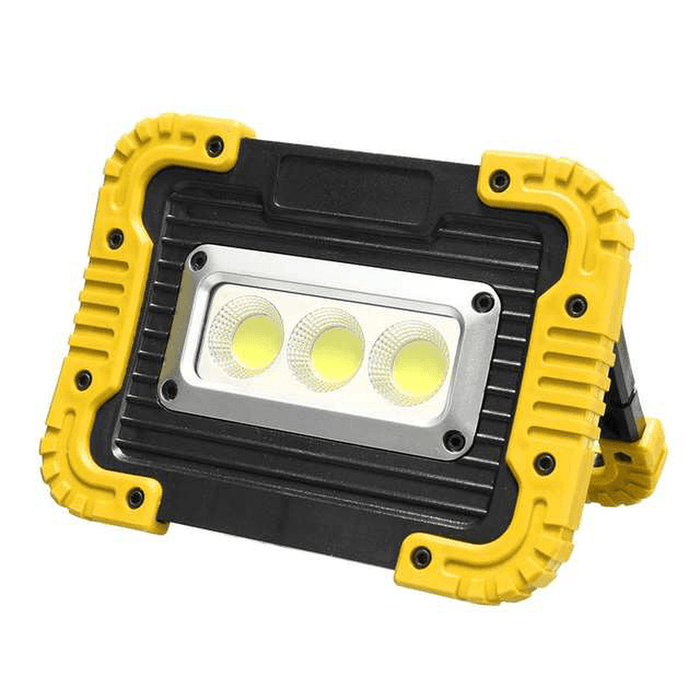 380W COB Work Lamp 2 Modes Adjustable USB Rechargeable Camping Light Searchlight Power Bank