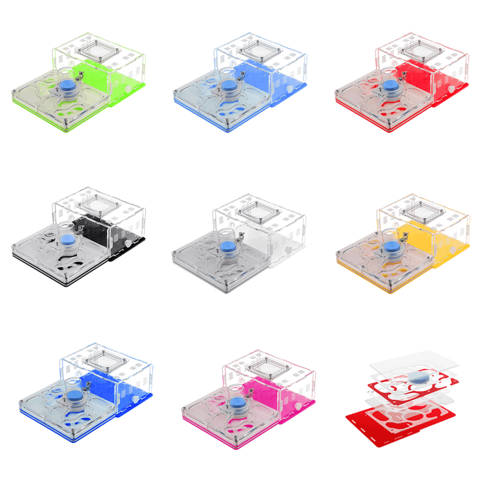 20.2*15*6.5Cm Acrylic Sheet Ant Farm Feeding Insects Science Educations