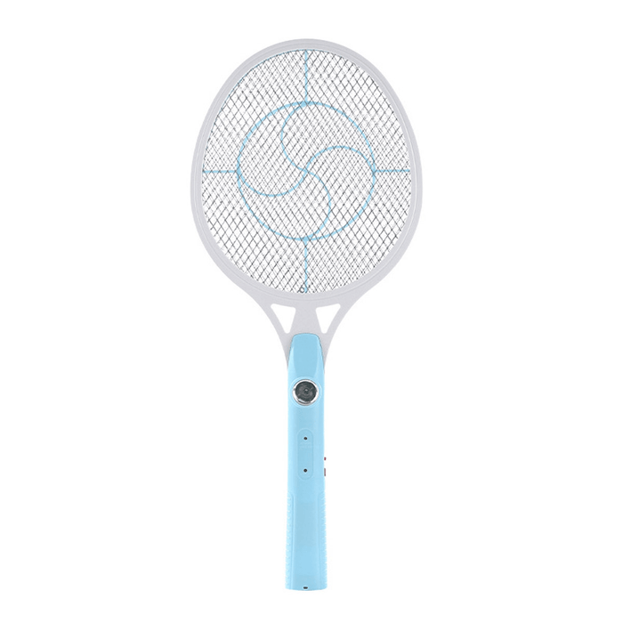 Rechargeable LED Electric Fly Swatter Mosquito Dispeller Home Camping Travel