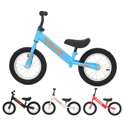 Children Balance Bike Kids Toddlers Two Wheels Running Training Exercise No Pedals Height Adjustable Balanced Scooter Christmas Gift