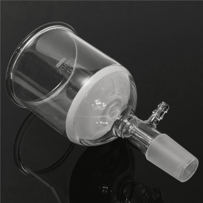 200Ml 24/29 Glass Buchner Funnel Filtering Coarse Filter Lab Experiment Glassware