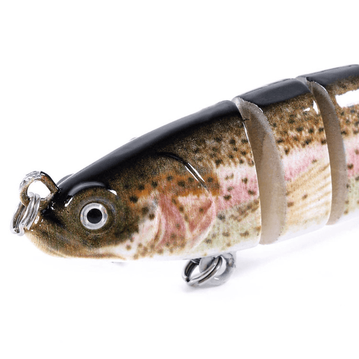 HENGJIA 10Cm 11.4G Hard Multi Jointed Lure Fishing Bait Fishing Lure