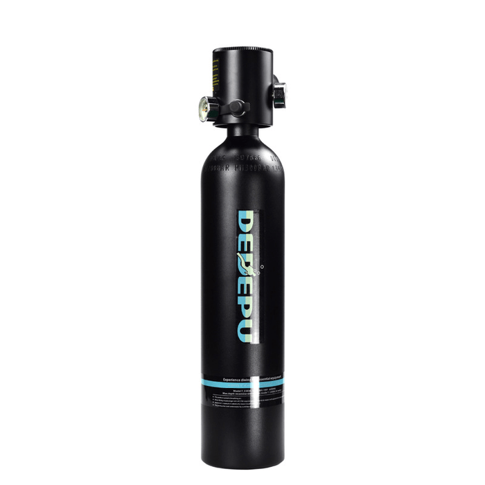 DEDEPU 1000Ml Mini Diving Oxygen Tank Mini Underwater Breathing Apparatus Cylinder Bottle Teaching Scuba Equipment