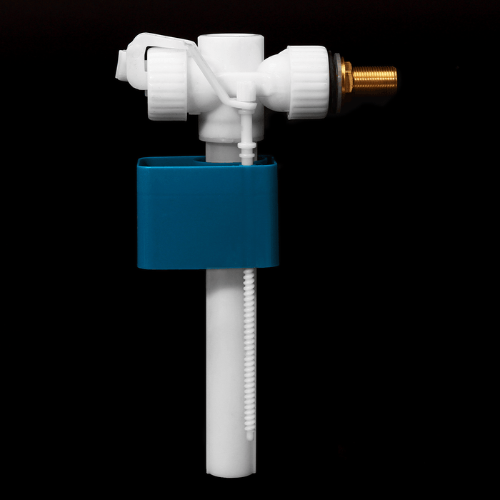 G3/8 & G1/2 Plastic Side Entry Toilet Inlet Float Valve Cistern Fill Bottom Water Inlet Tank Button Switch Replacement