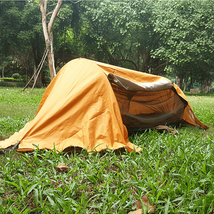 Multi-Functional Waterproof Windproof Tent with Insect Net Ultralight Hammock Aerial Tent Portable Outdoor Camping 270X140Cm