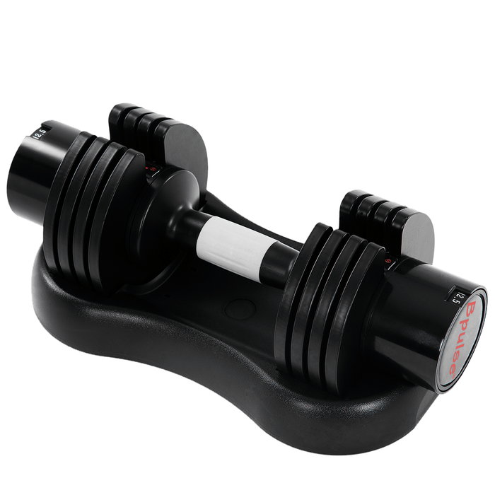 [US Direct] 50 Lbs Dumbbell Strength Training Body Workout Home Gym Fitness