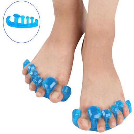 1 Pair Silicone Gel Toes Bunion Separator Protector Corrector Hallux Valgus