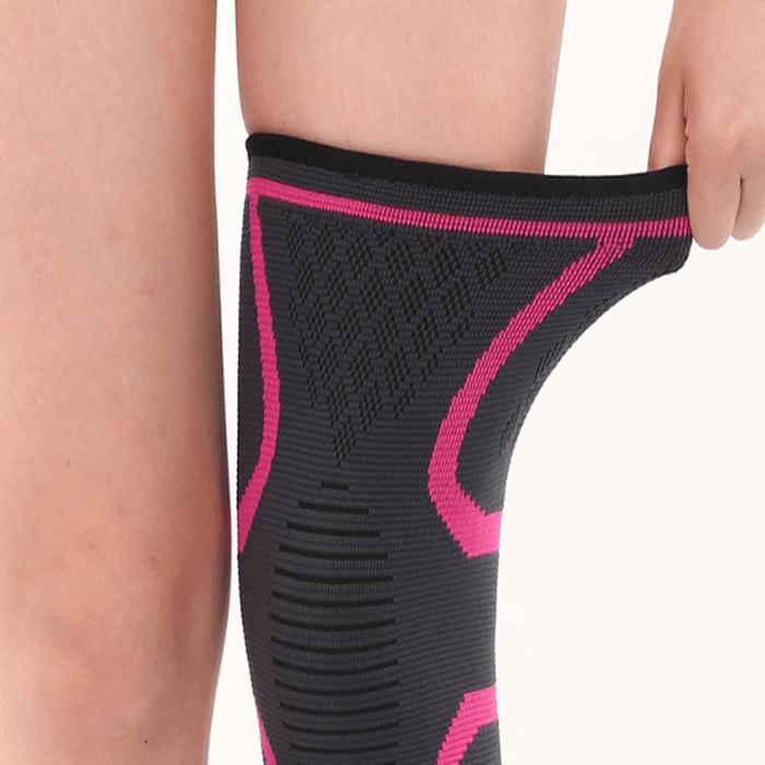 KALOAD Knee Pad Fitness Running Cycling Nylon Elastic Knee Support Non-Slip Warm Protector