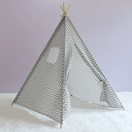 1.8M Kid Teepee Tent Folding Portable Childrens Playing House Game Tent Girls Boys Gift