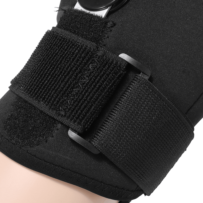 Double Hinged Full Knee Support Brace Pad Adjustable Aluminium Support Joint Protection